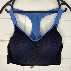 Victoria's Secret Black and Blue Sports Bra